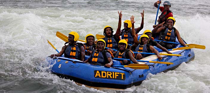 1 Day white water rafting adventure on the Nile