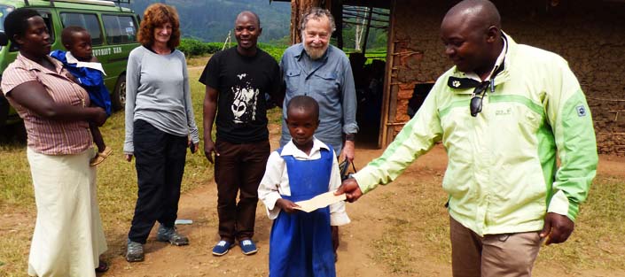 community outreach projects - child funding in Uganda