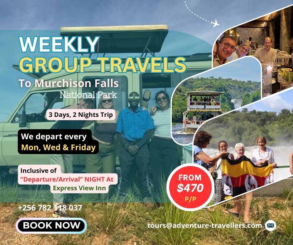 Weekly Group Travels to Murchison Falls
