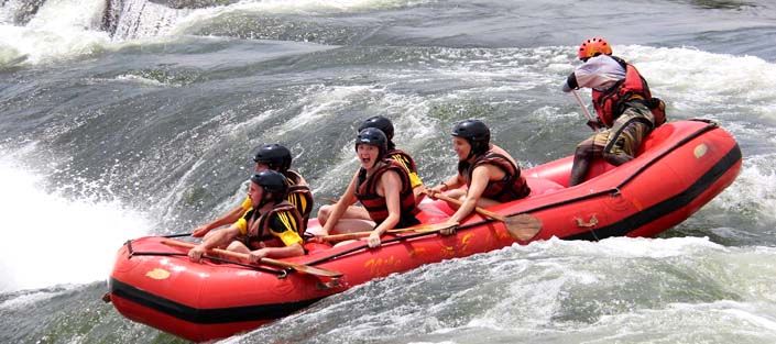 white water rafting Jinja